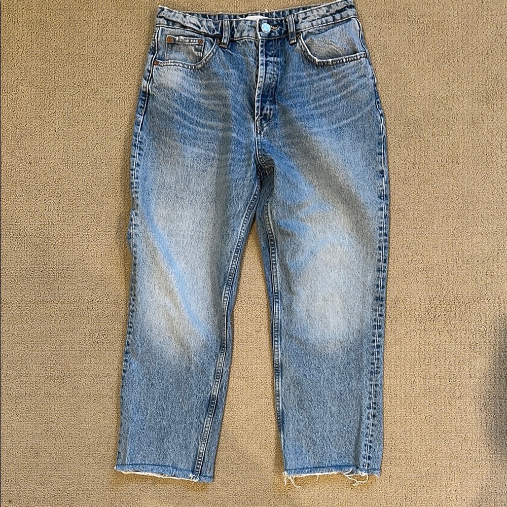 Zara Light Blue Denim Jeans